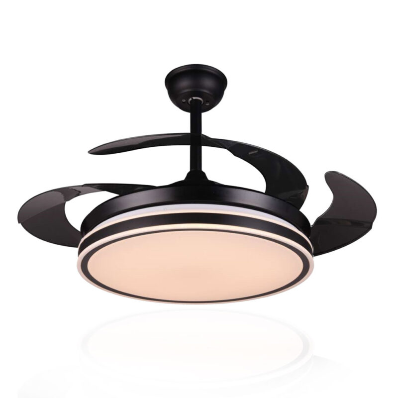 Ventilador de Techo Negro Aspas Invisibles