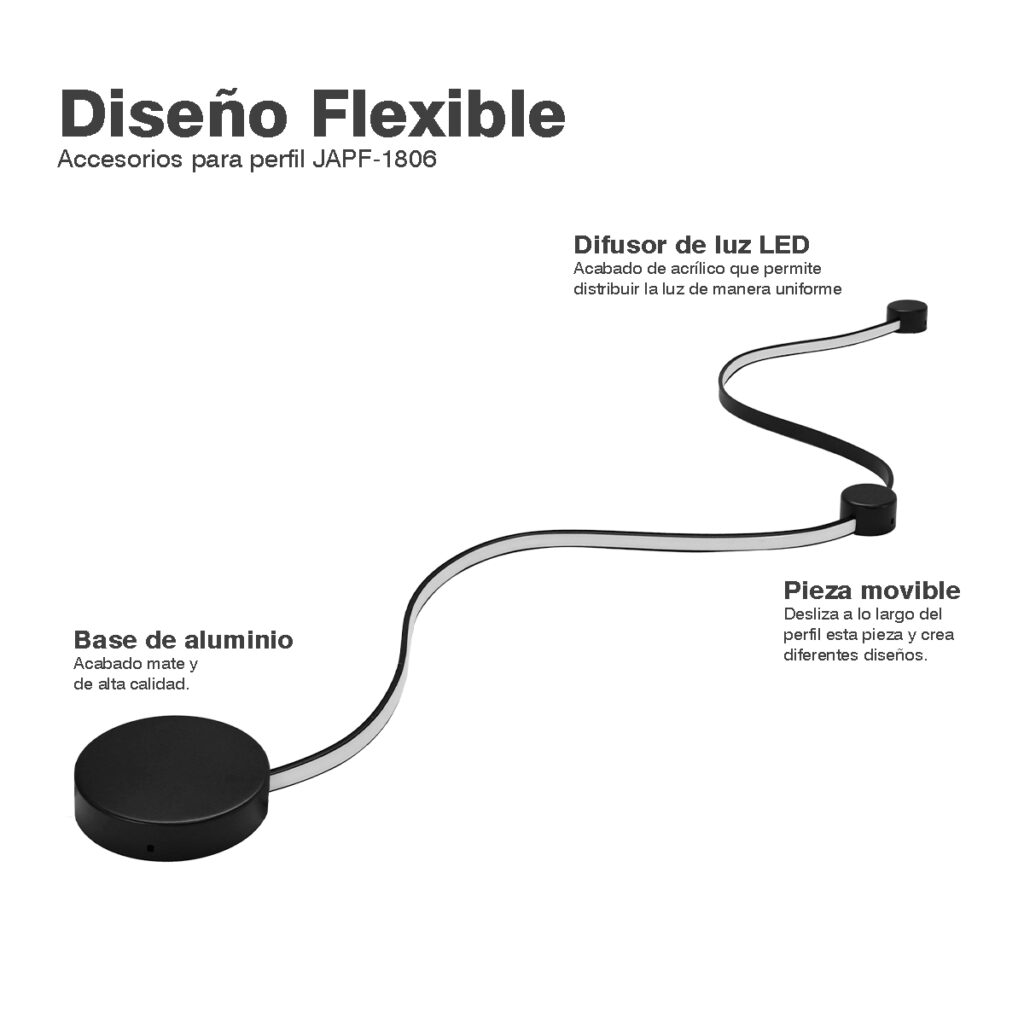 Accesorio para Perfil Flexible - Imagen 3