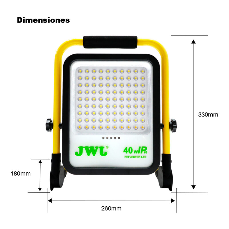 REFLECTOR LED RECARGABLE 40W - Imagen 2