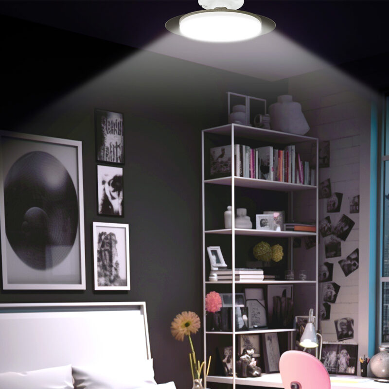 PLAFON LED PARA SOCKET E27 18W / 28W / 38W - Imagen 2