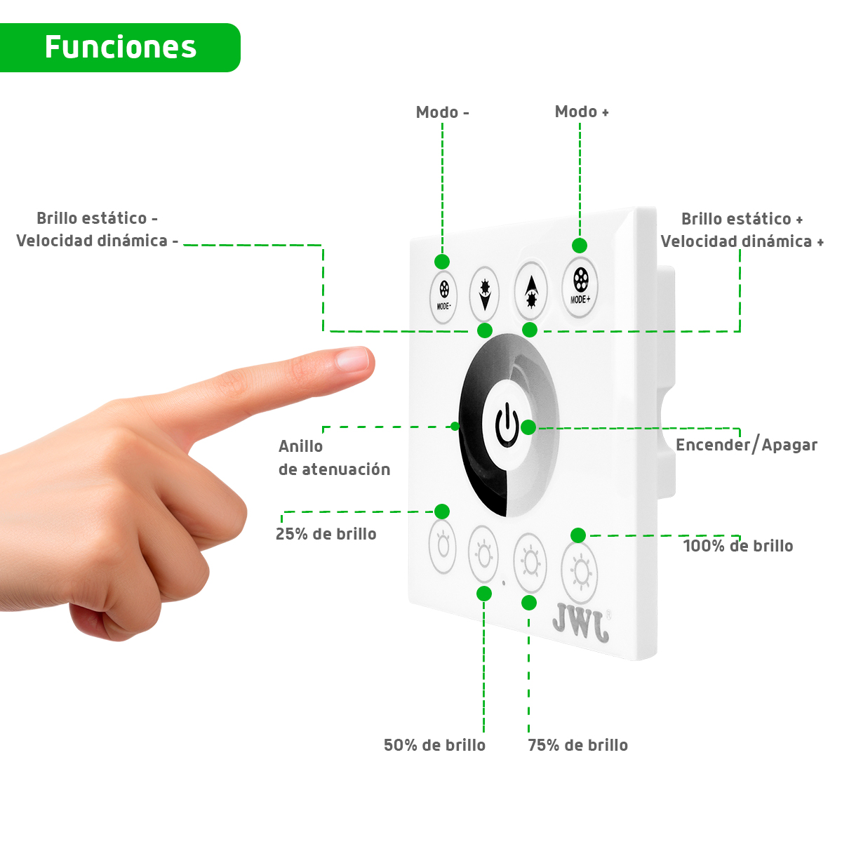 Atenuador de luz JLT-AT01 - Imagen 5
