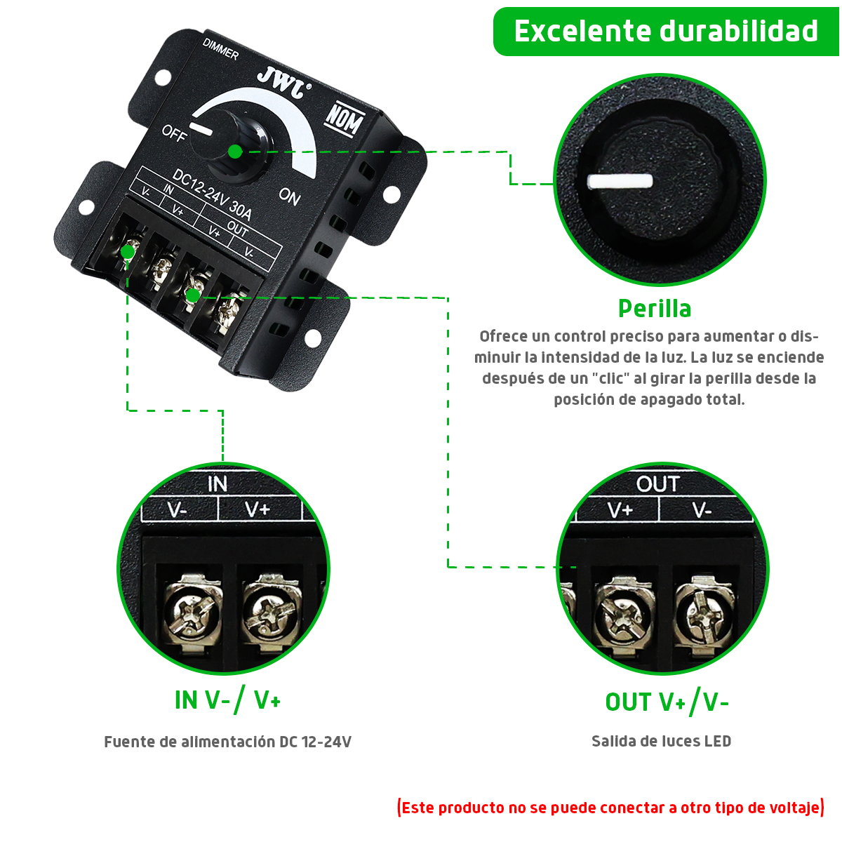 Atenuador de luz JLT-AT02 - Imagen 4