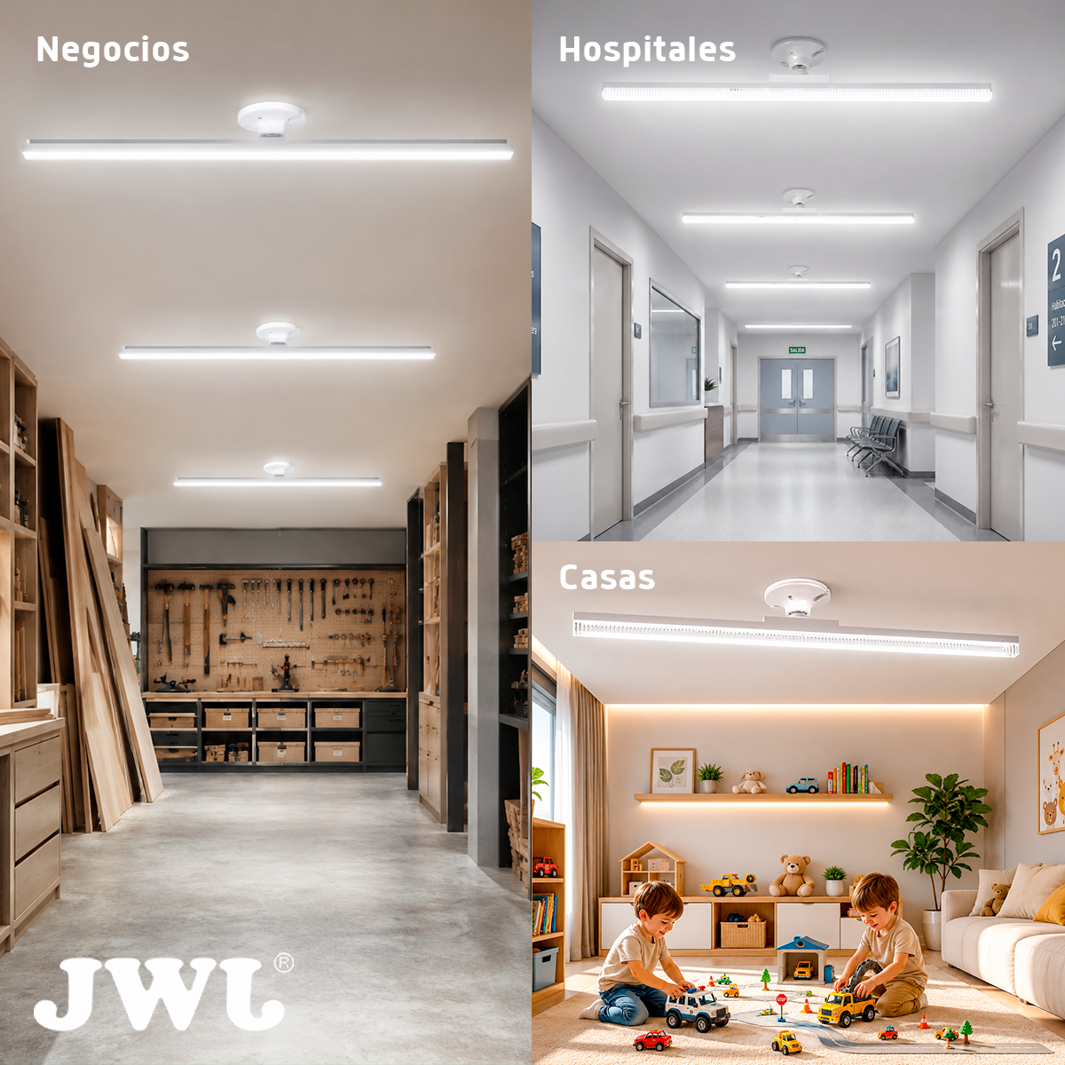 Foco LED de alta potencia tipo REGLETA