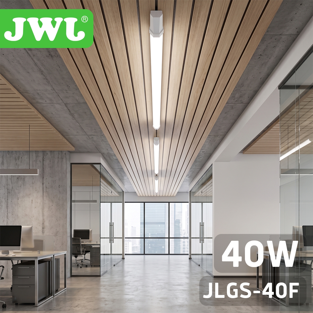 Regleta LED 40w IP65