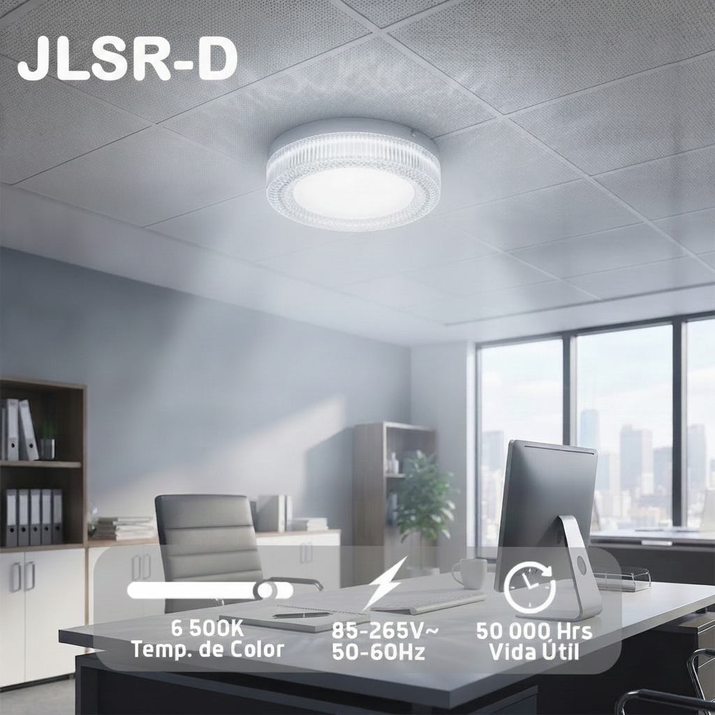Panel LED Sobreponer Redondo