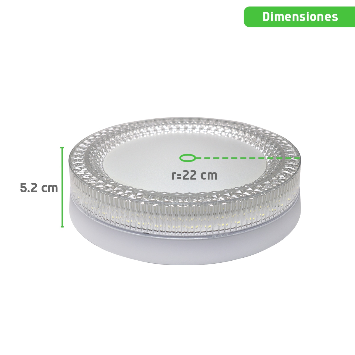 Panel LED Sobreponer Redondo - Imagen 7